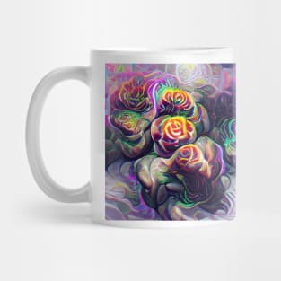 Psychedelic Roses Mug